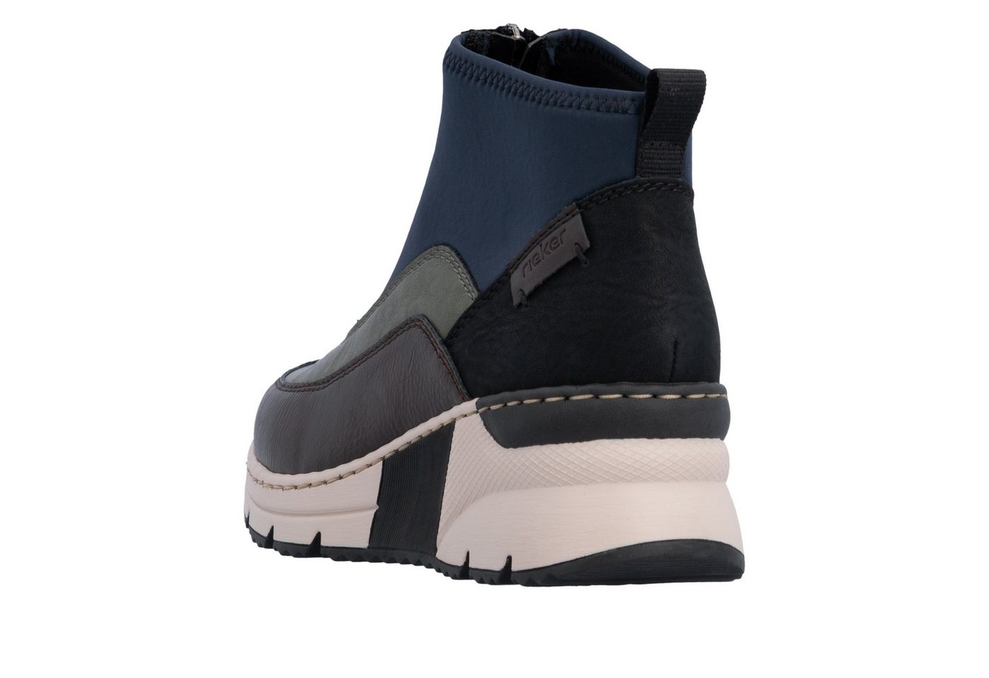 Rieker Schlupfboots Stiefelette, High Top Sneaker mit Reißverschluss auf der Vorderseite – Bild 5 von 5