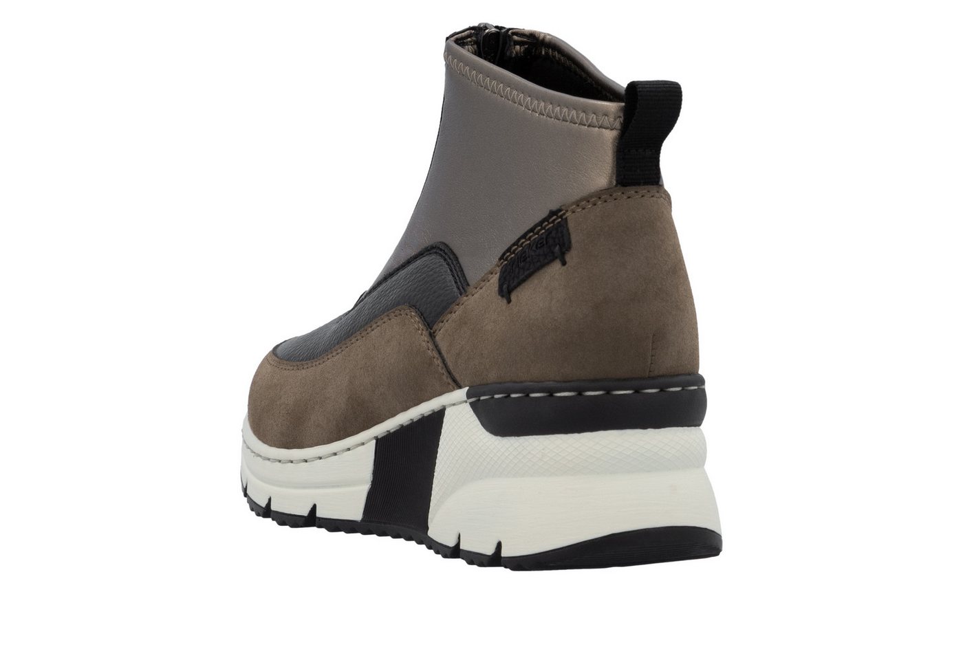 Rieker Schlupfboots Stiefelette, High Top Sneaker mit Reißverschluss auf der Vorderseite – Bild 5 von 5
