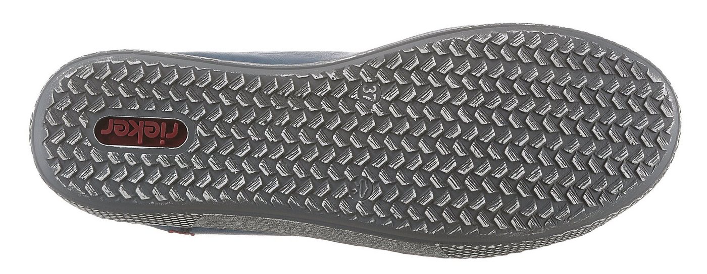 Rieker Schnürboots, Schnürstiefelette, Casual-Boots mit Reißverschluss außen – Bild 3 von 5