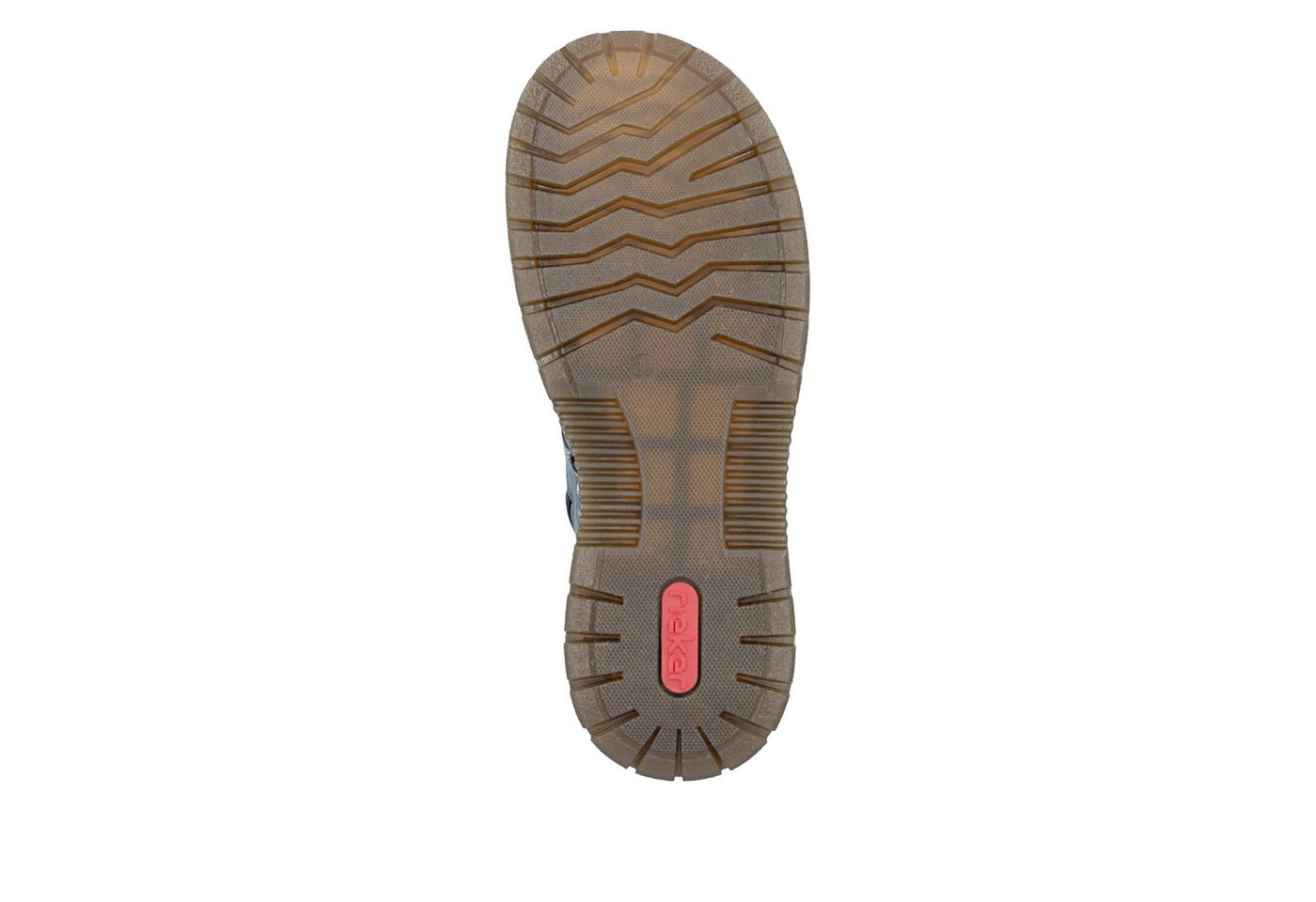 Rieker Schnürboots Keilabsatz, Herbstboots mit modischen Kontrastnähten – Bild 3 von 5