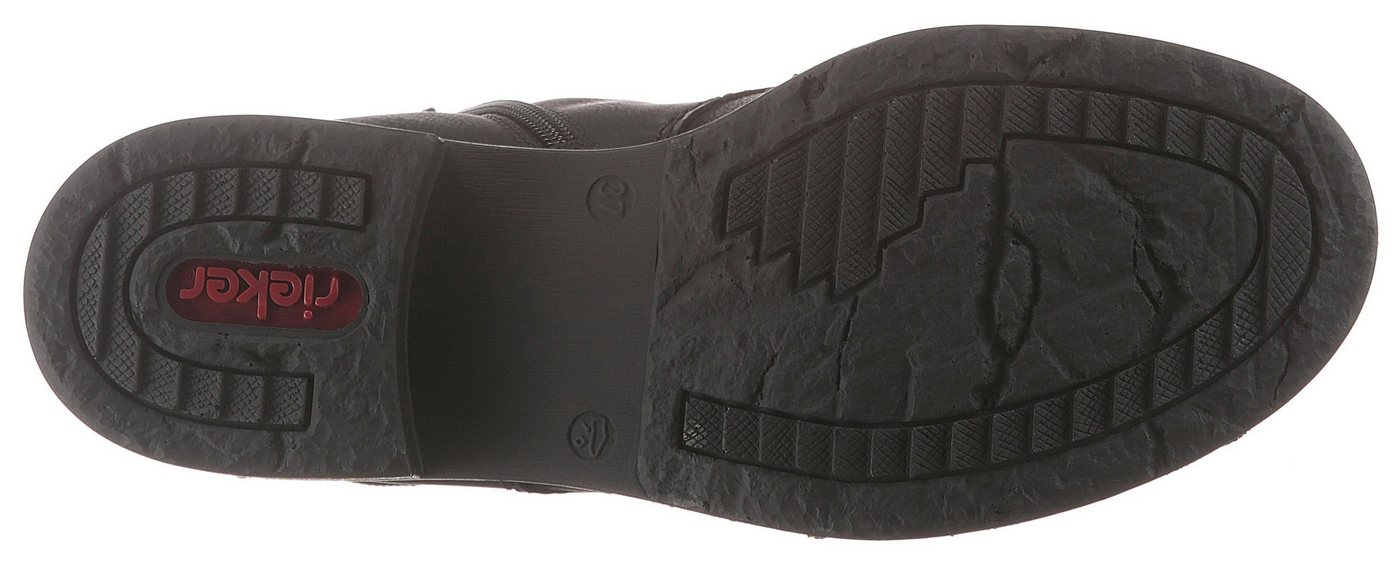Rieker Schnürboots, Stiefelette, Blockabsatz, mit dezenter Schnürung – Bild 5 von 5