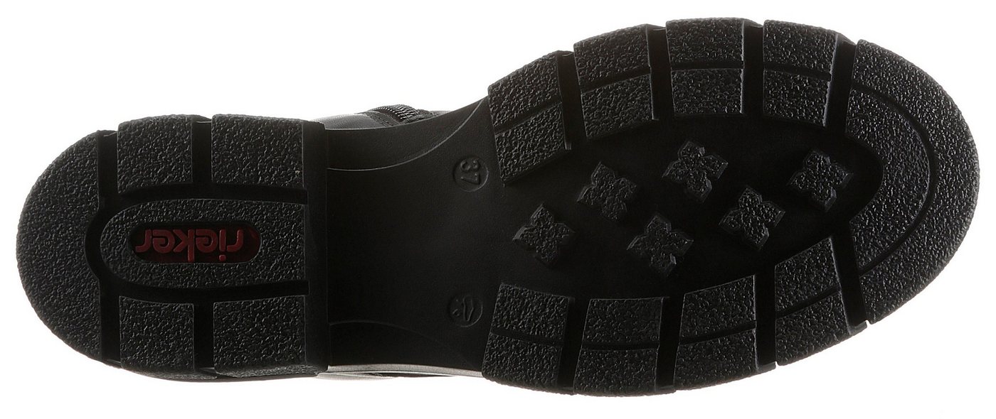 Rieker Schnürboots mit kräftiger Profilsohle – Bild 3 von 5