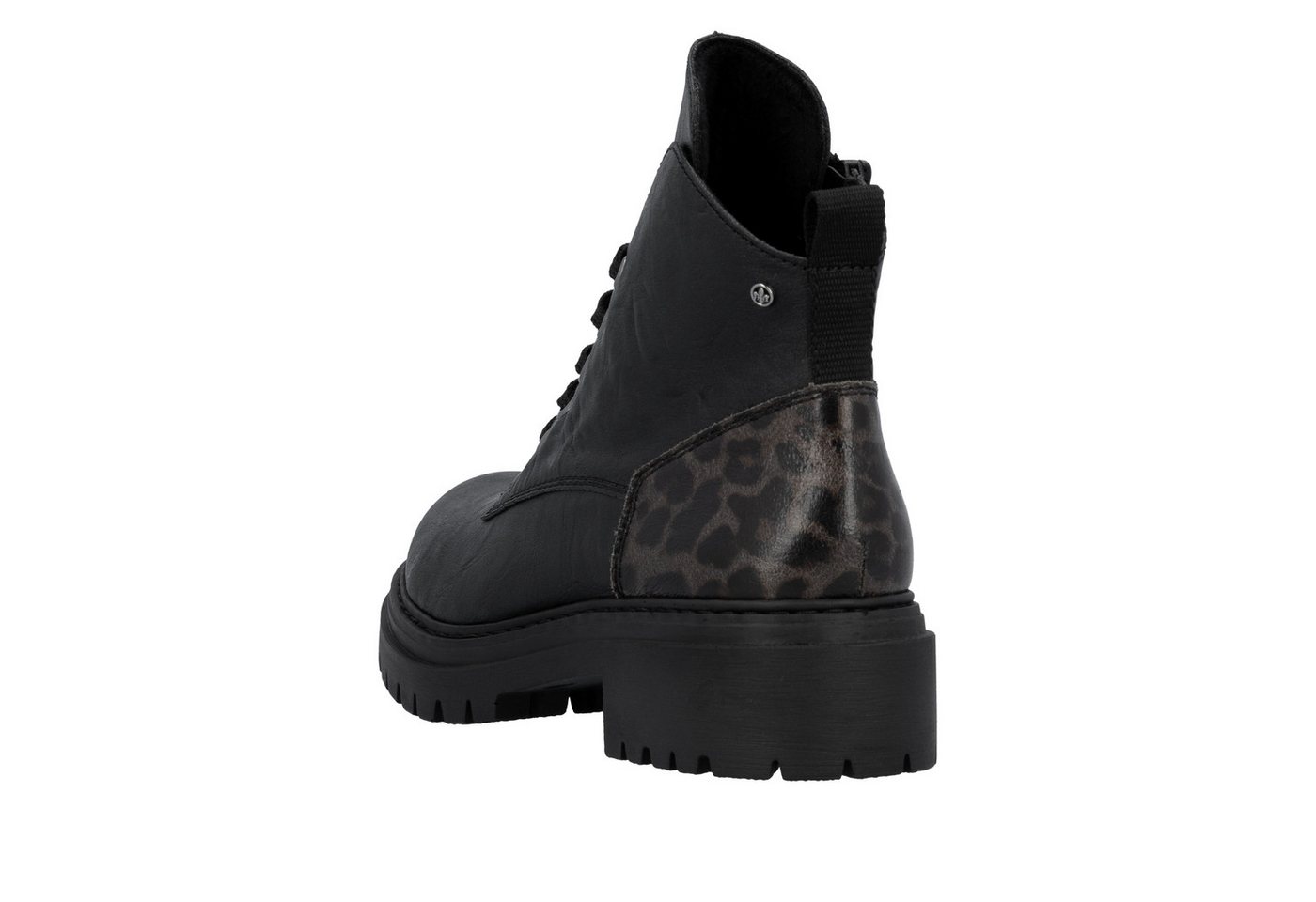 Rieker Schnürboots Schnürstiefelette, Profilsohle, mit praktischem Innenreißverschluss – Bild 2 von 5