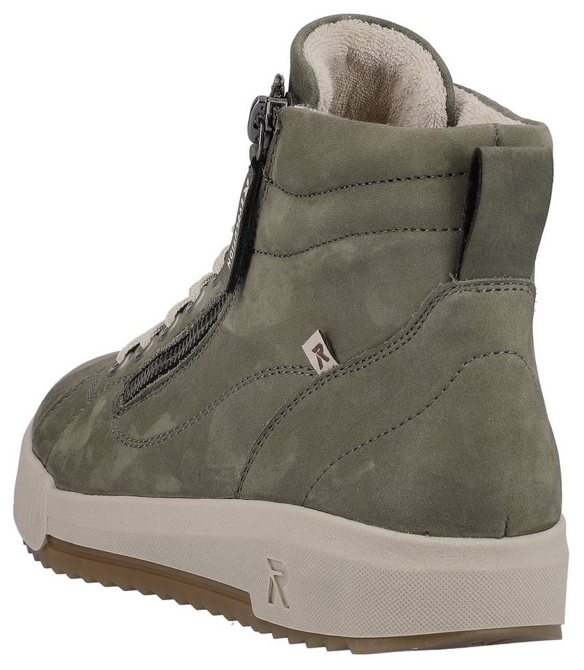 Rieker Schnürboots Stiefelette, High Top Sneaker, Freizeitboots mit Reißverschluss – Bild 5 von 5
