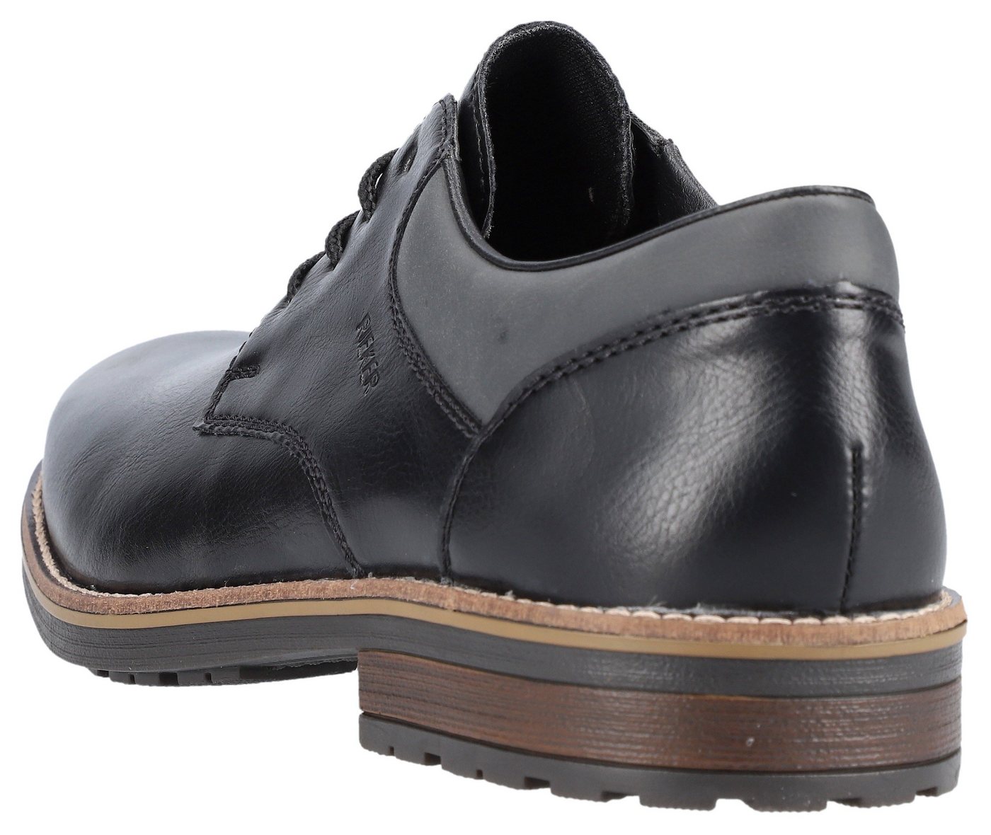 Rieker Schnürschuh in eleganter Optik, Freizeitschuh, Halbschuh, Schnürschuh – Bild 2 von 5