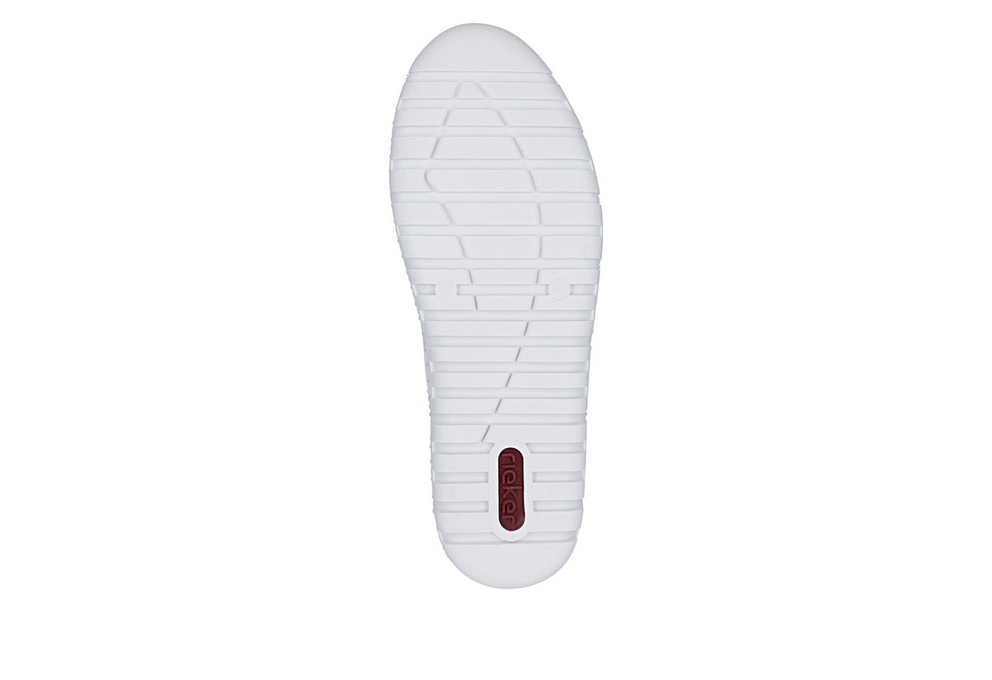 Rieker Schnürschuh Sneaker, Halbschuh, Schnürer mit sommerlichem Motiv-Druck – Bild 3 von 5