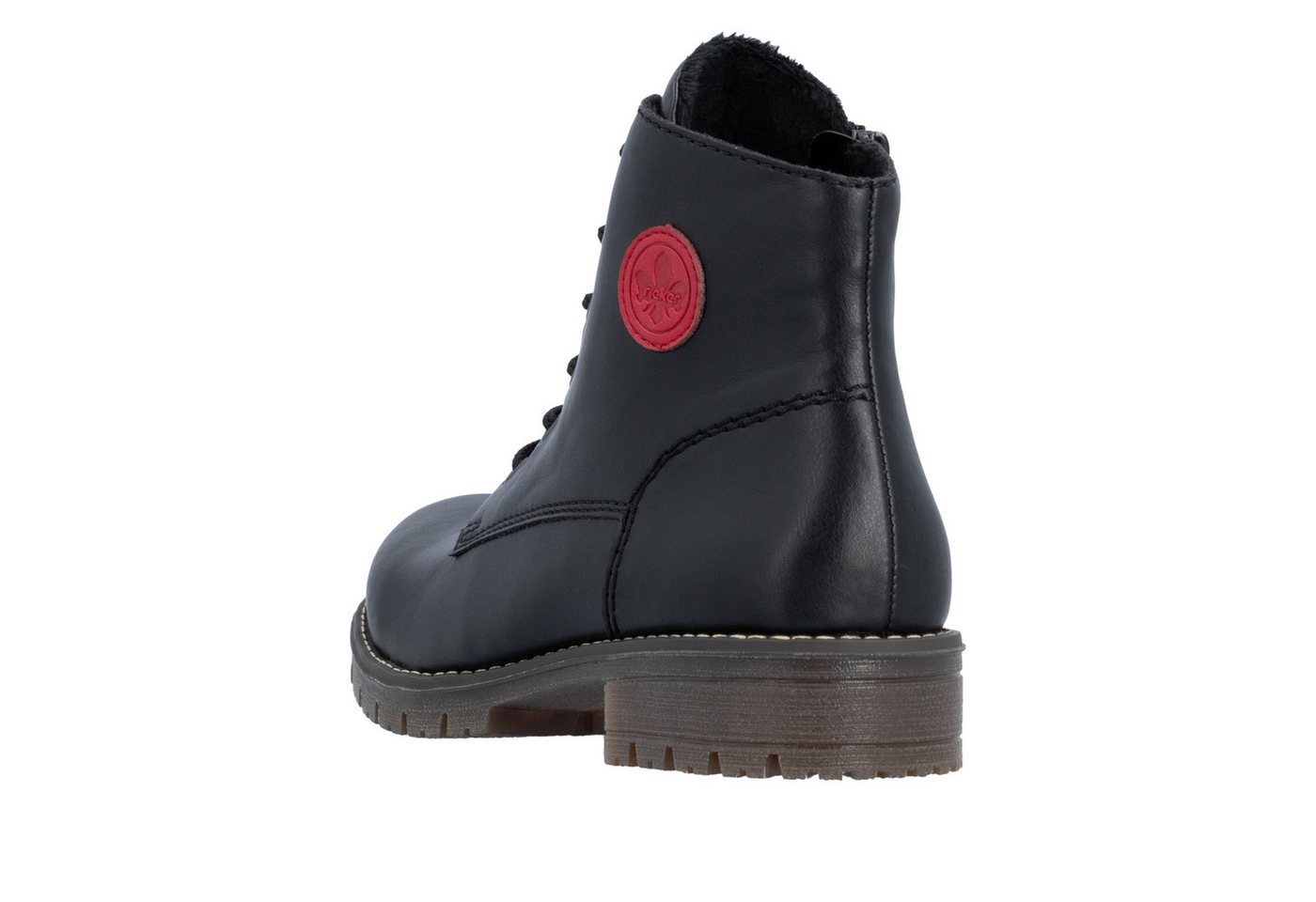 Rieker Schnürstiefelette Ankleboots, Schnürboots, Klassik-Stiefelette mit Logoprägung – Bild 4 von 5
