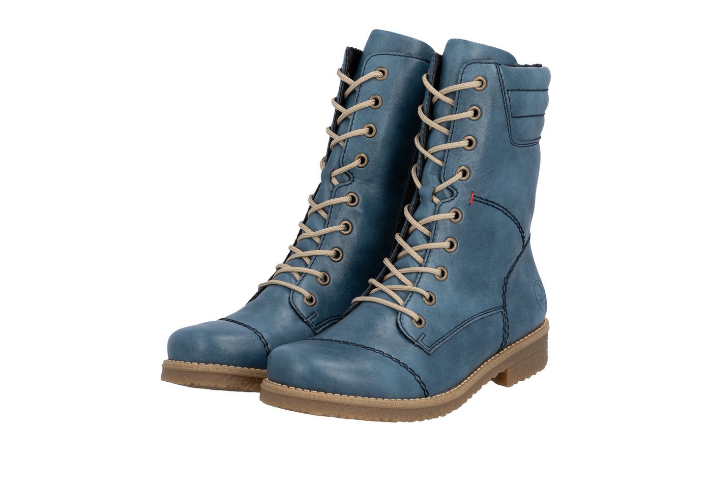 Rieker Schnürstiefelette Schnürboots, Herbstboots mit gepolstertem Schaftrand – Bild 2 von 5