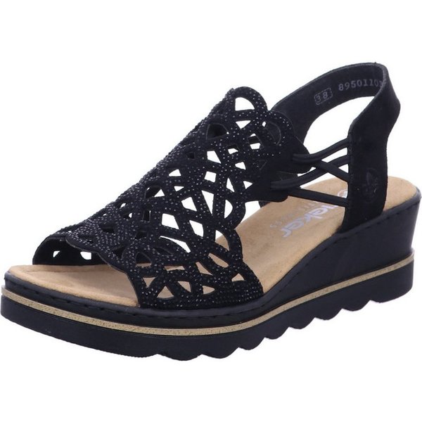 Rieker schwarz Sandalette