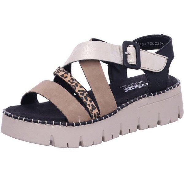 Rieker Shell Beige Sandale