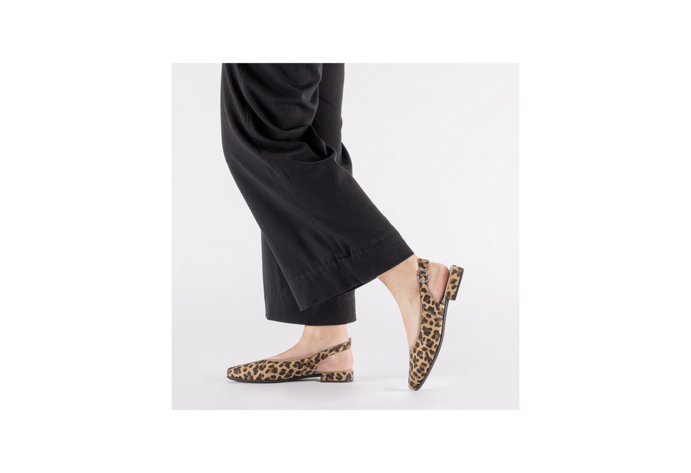 Rieker Slingpumps Sommerschuh, Sabot mit elastischem Textileinfass – Bild 4 von 5