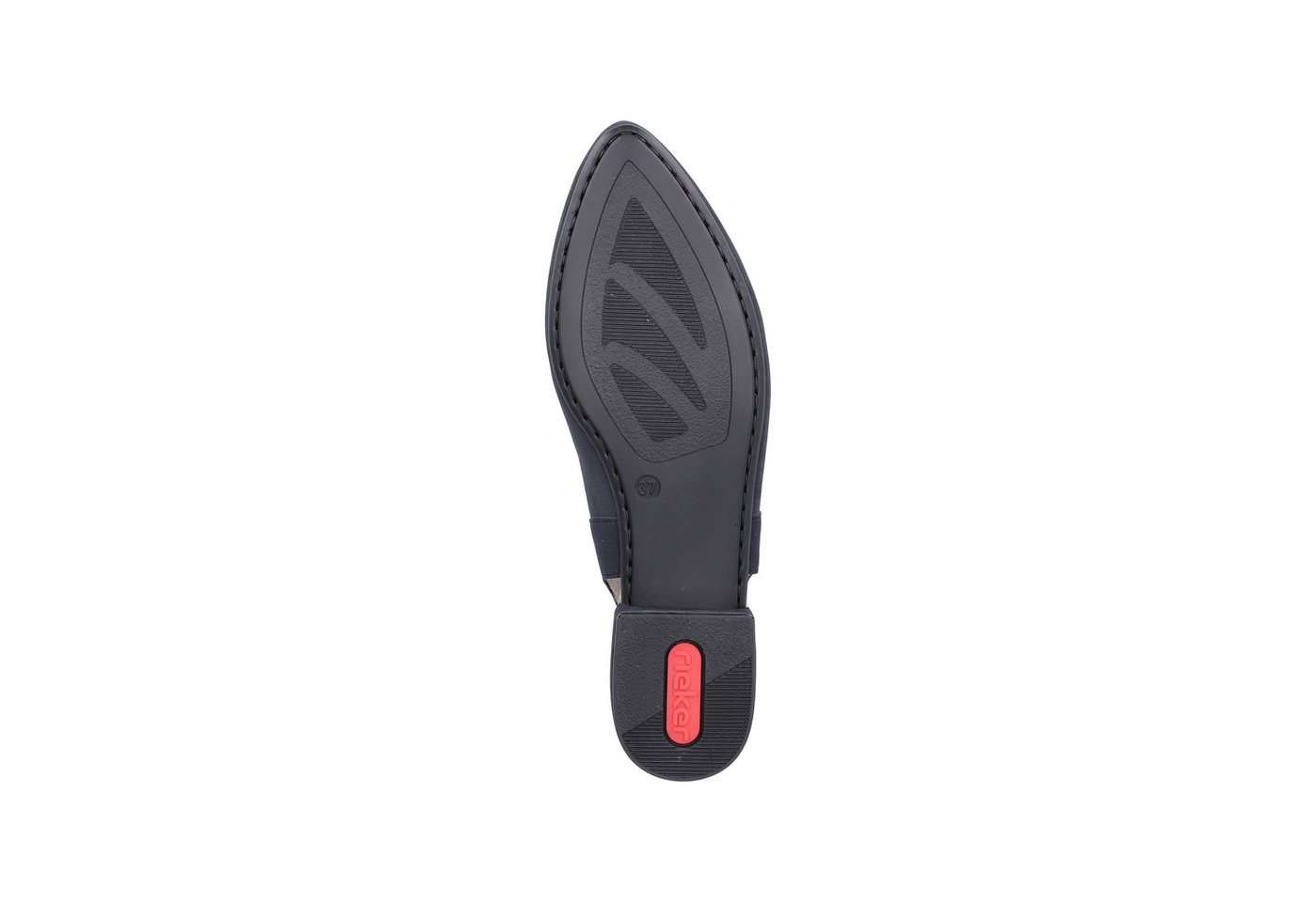 Rieker Slingsandale Sabot, Sommerschuh, Blockabsatz, mit verstellbarem Riemchen – Bild 4 von 5