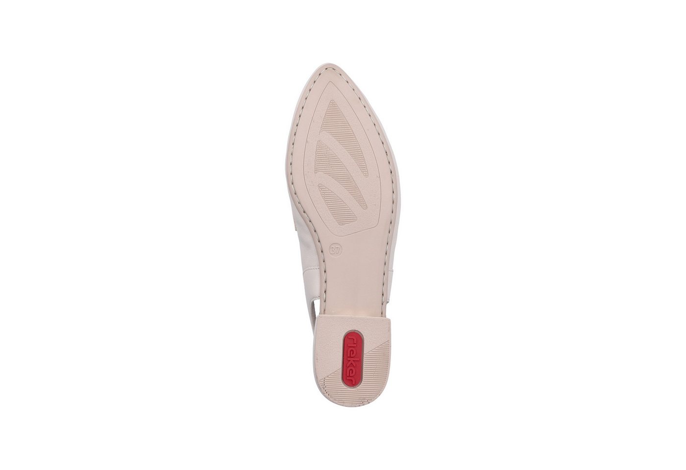 Rieker Slingsandale Sabot, Sommerschuh, Blockabsatz, mit verstellbarem Riemchen – Bild 4 von 5