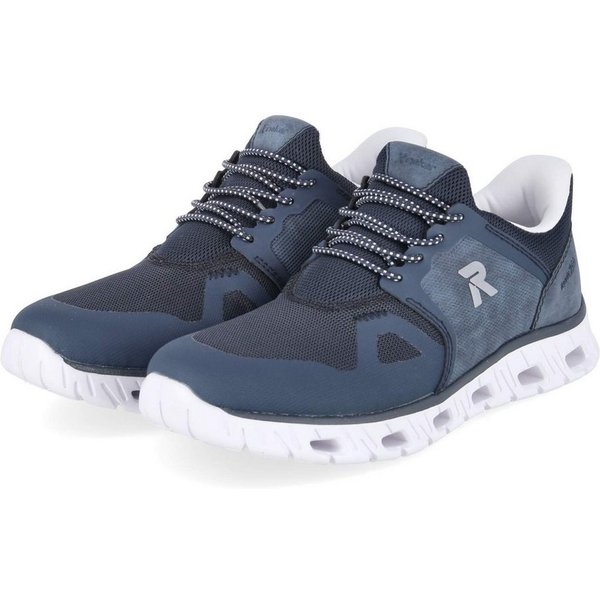 Rieker Rieker Slip On Sneaker 04355-14 Herren Textil & Synthetik blue Schnürschuh