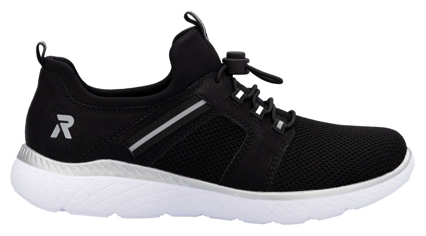 Rieker Slip-On Sneaker, Schlupfschuh, Halbschuh, Freizeitsneaker mit Anziehlaschen – Bild 5 von 5