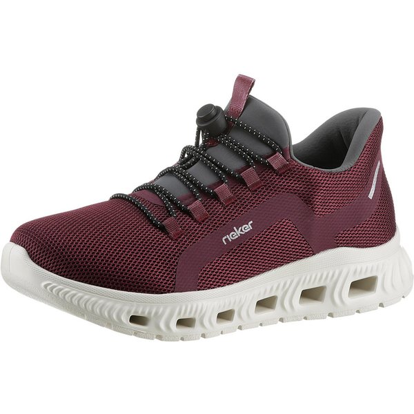 Rieker Slip-On Sneaker, Freizeitschuh, Slipper, Halbschuh mit MemoSoft-Ausstattung