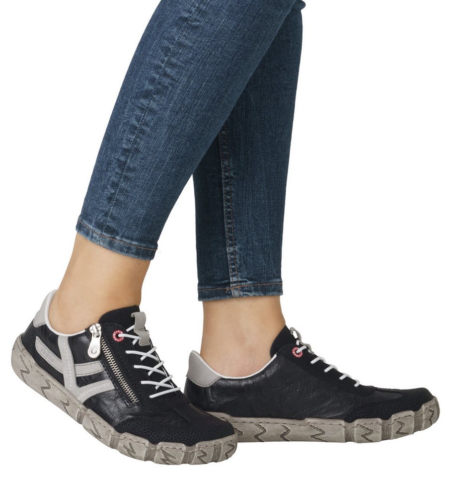 Rieker Slip-On Sneaker, Halbschuh, Schlupfschuh, Freizeitschuh mit weicher Innensohle – Bild 2 von 5