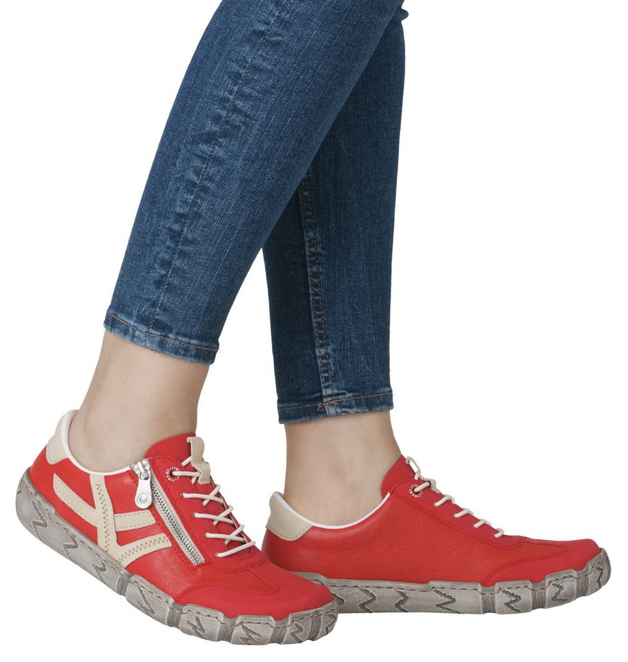 Rieker Slip-On Sneaker, Halbschuh, Schlupfschuh, Freizeitschuh mit weicher Innensohle – Bild 2 von 5