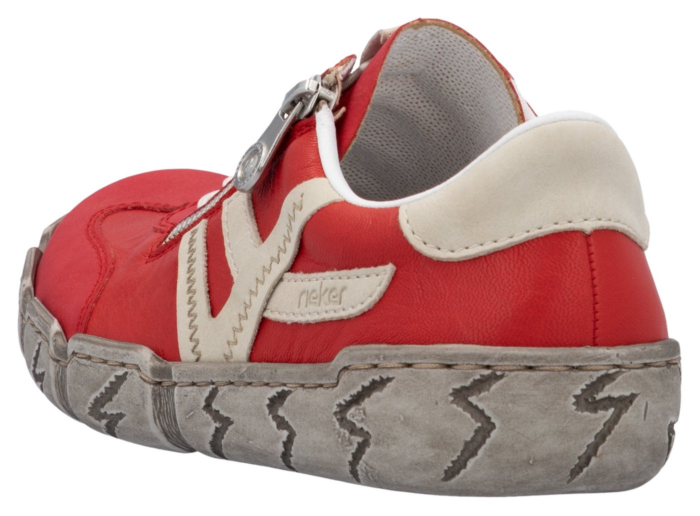 Rieker Slip-On Sneaker, Halbschuh, Schlupfschuh, Freizeitschuh mit weicher Innensohle – Bild 3 von 5