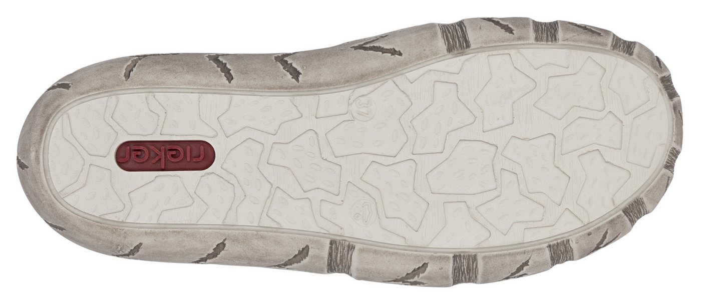 Rieker Slip-On Sneaker, Halbschuh, Schlupfschuh, Freizeitschuh mit weicher Innensohle – Bild 4 von 5