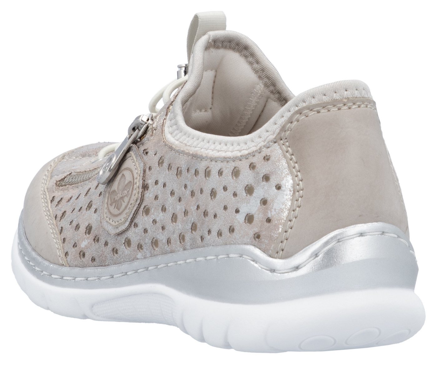 Rieker Slip-On Sneaker, Schlupfschuh, Freizeitschuh, Halbschuh mit Schnellverschluss – Bild 3 von 5