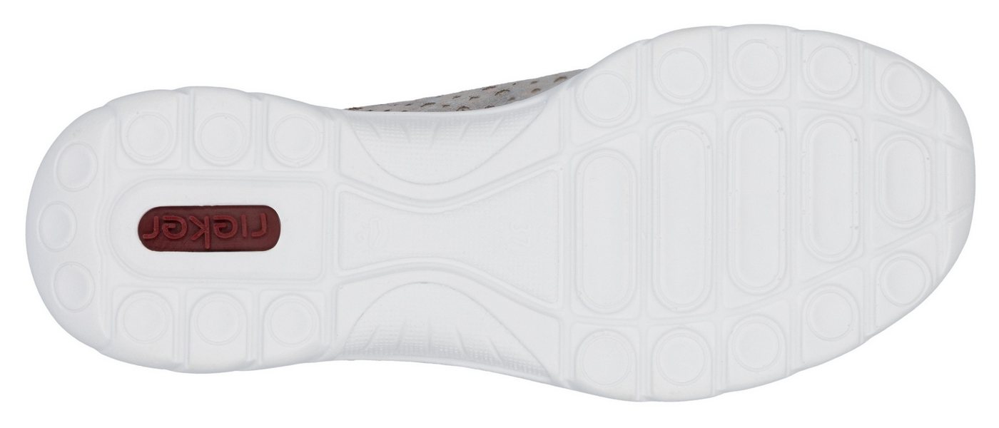 Rieker Slip-On Sneaker, Schlupfschuh, Freizeitschuh, Halbschuh mit Schnellverschluss – Bild 4 von 5