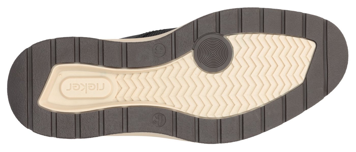 Rieker Slip-On Sneaker, Halbschuh, Freizeitschuh, Schlupfschuh mit Gummizug – Bild 3 von 5