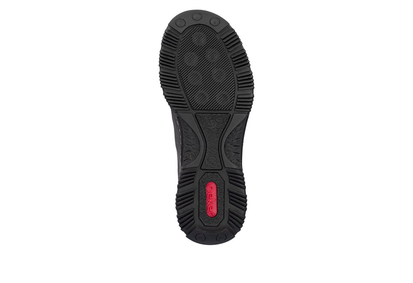 Rieker Slip-On Sneaker Freizeitschuh, Halbschuh mit Zierreißverschluss und Gummizug – Bild 3 von 5