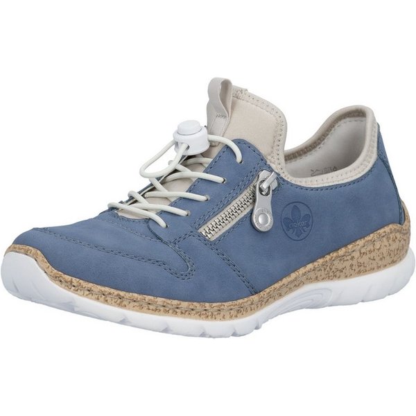 Rieker Slip-On Sneaker Freizeitschuh, Halbschuh, Slipper mit leichter Laufsohle