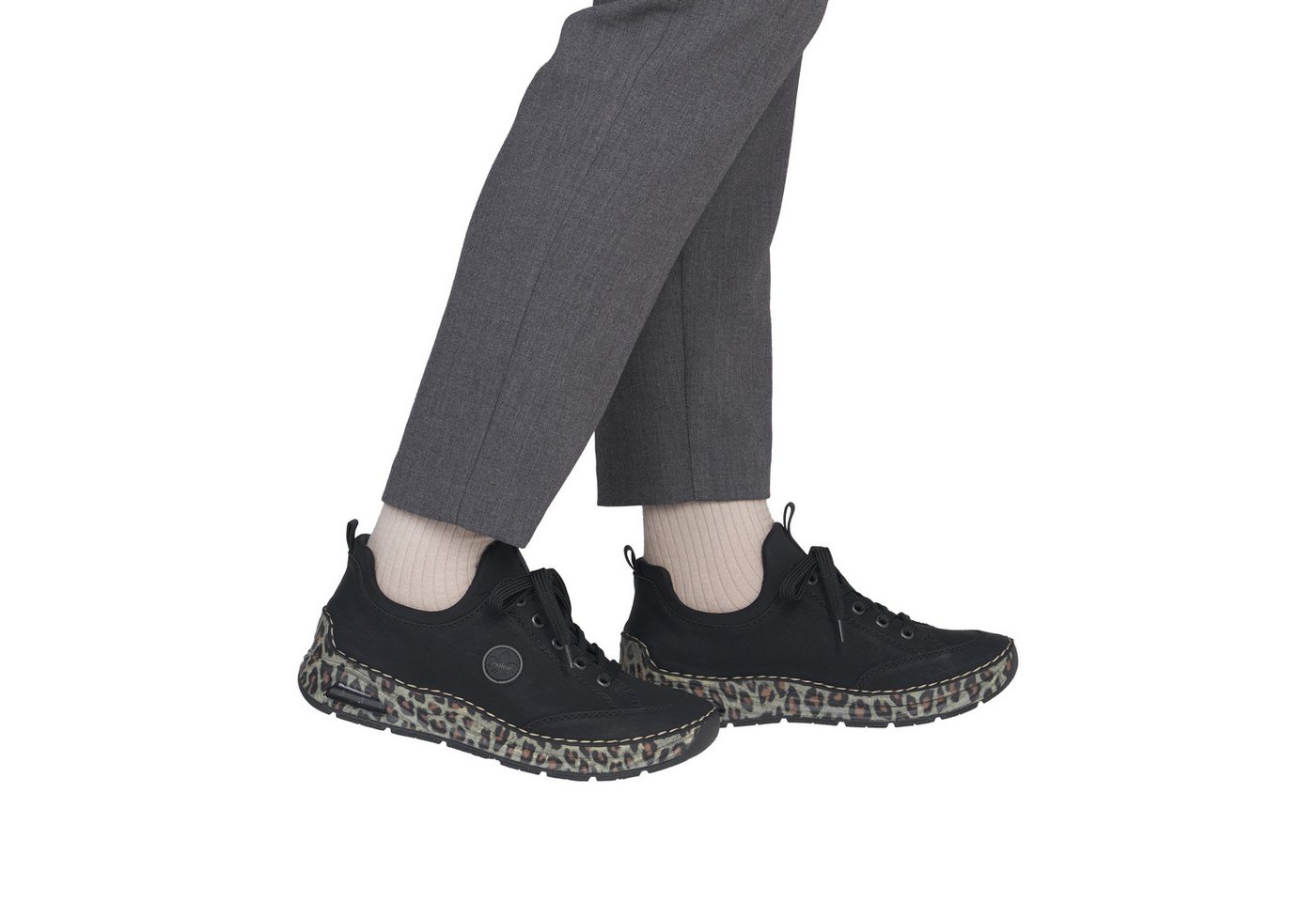 Rieker Slip-On Sneaker Halbschuh, Freizeitschuh mit Rieker Air-Ausstattung – Bild 3 von 5