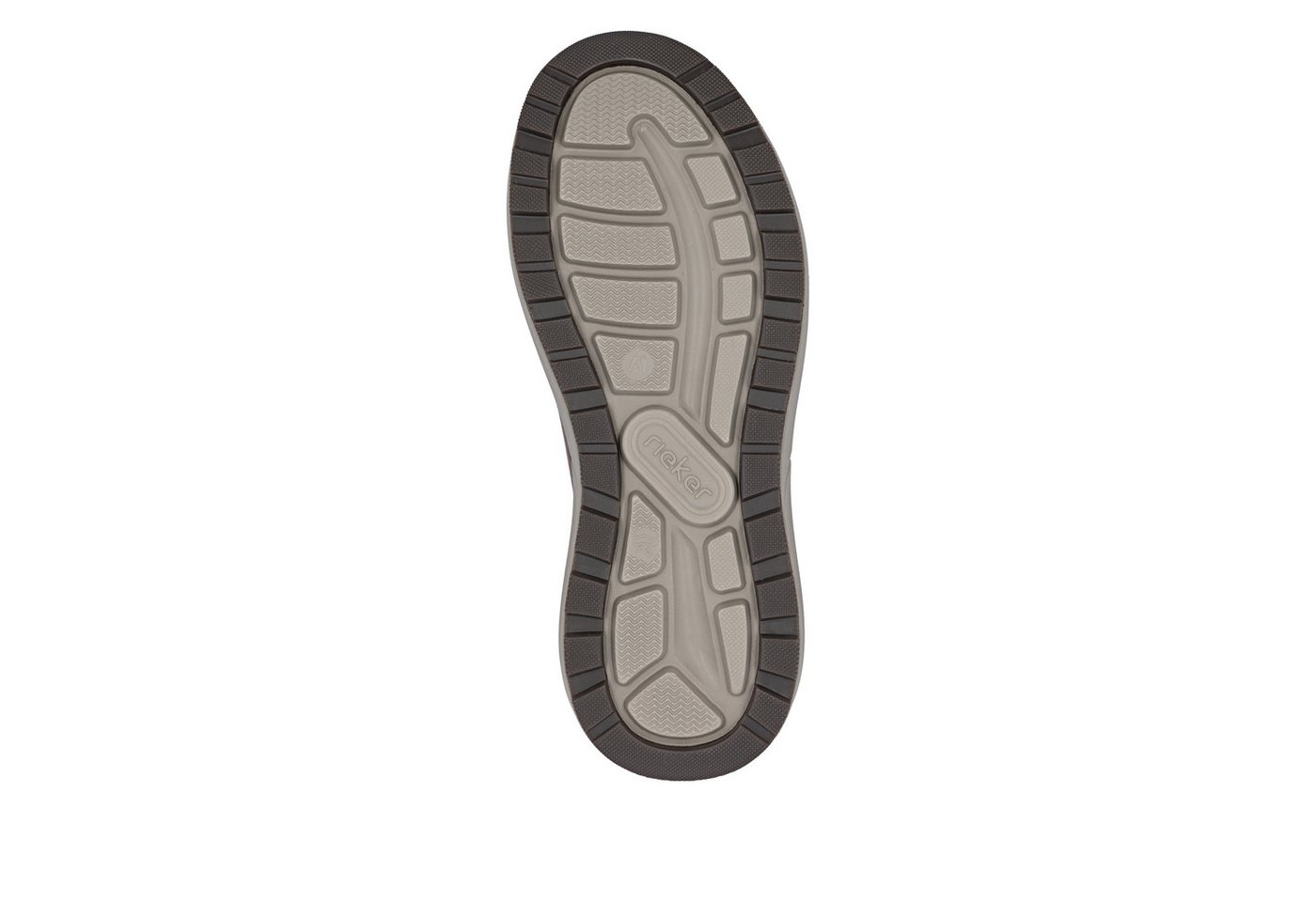 Rieker Slip-On Sneaker Schlüpfschuh, Slipper, Halbschuh, Freizeitschuh mit Kontrastbesatz – Bild 4 von 5