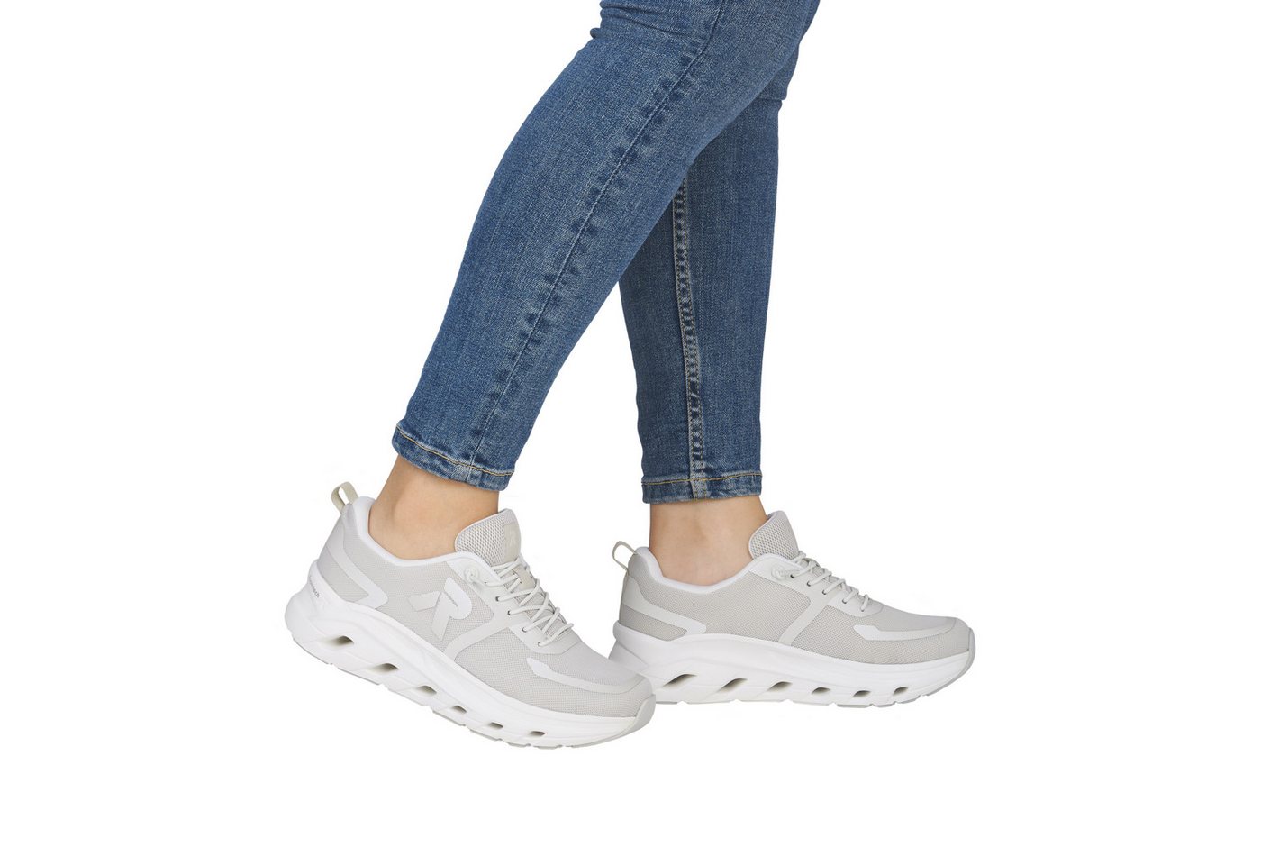 Rieker Slip-On Sneaker Schlupfschuh, Freizeitsneaker, Halbschuh mit softem Schaftrand – Bild 2 von 5