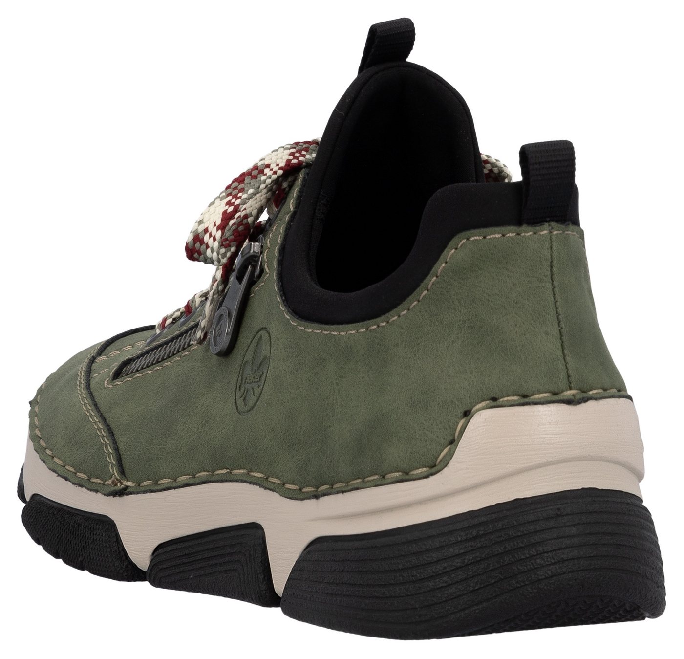 Rieker Slip-On Sneaker Schlupfschuh, Halbschuh, Freizeitschuh mit weicher Innensohle – Bild 4 von 5