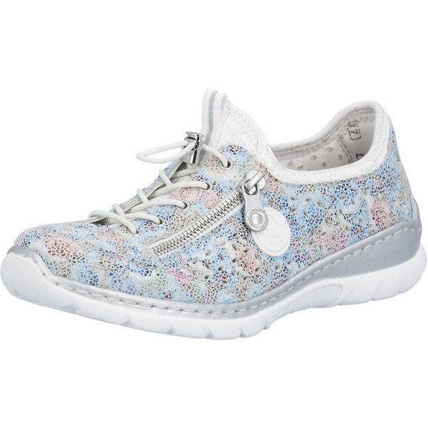 Rieker Slip-On Sneaker Schlupfschuh, Freizeitsneaker, Halbschuh mit MemoSoft-Ausstattung