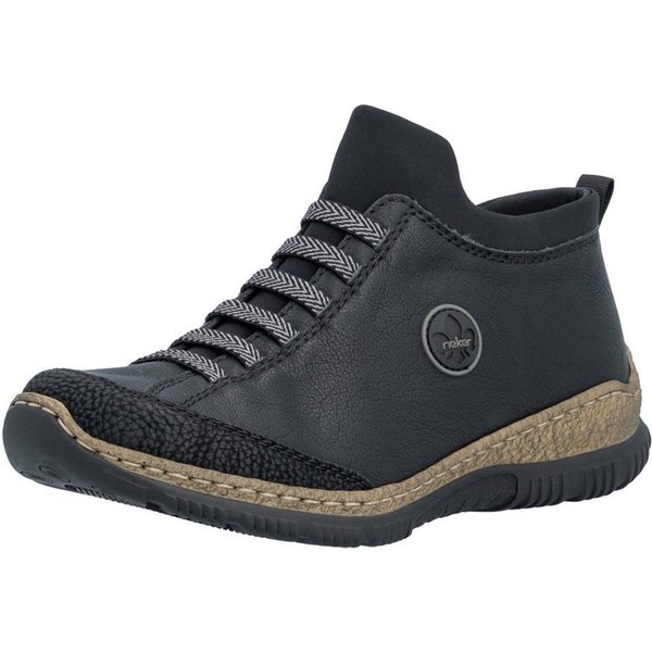 Rieker Slip-On Sneaker Schlupfschuh, Halbschuh, Casual-Sneaker mit MemoSoft-Innensohle