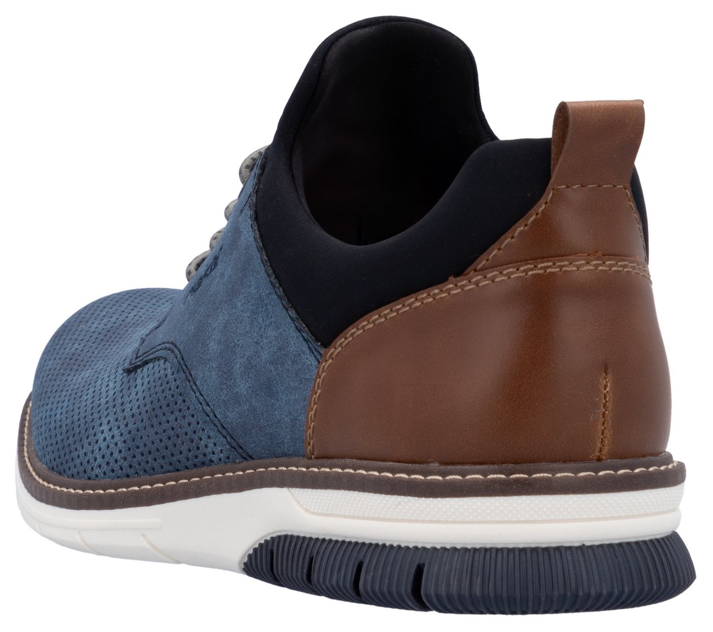 Rieker Slip-On Sneaker Schlupfschuh, Halbschuh, Freizeitschuh mit Prägung – Bild 2 von 5