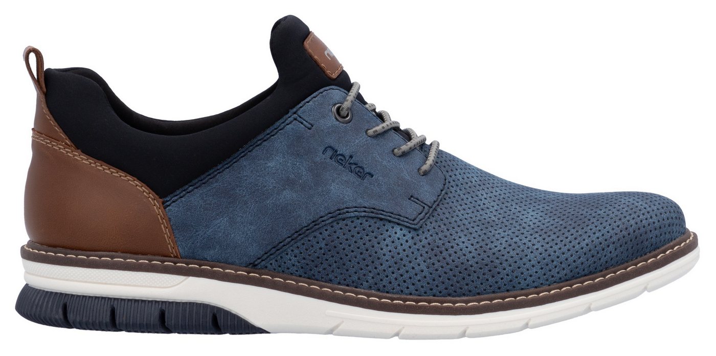 Rieker Slip-On Sneaker Schlupfschuh, Halbschuh, Freizeitschuh mit Prägung – Bild 5 von 5