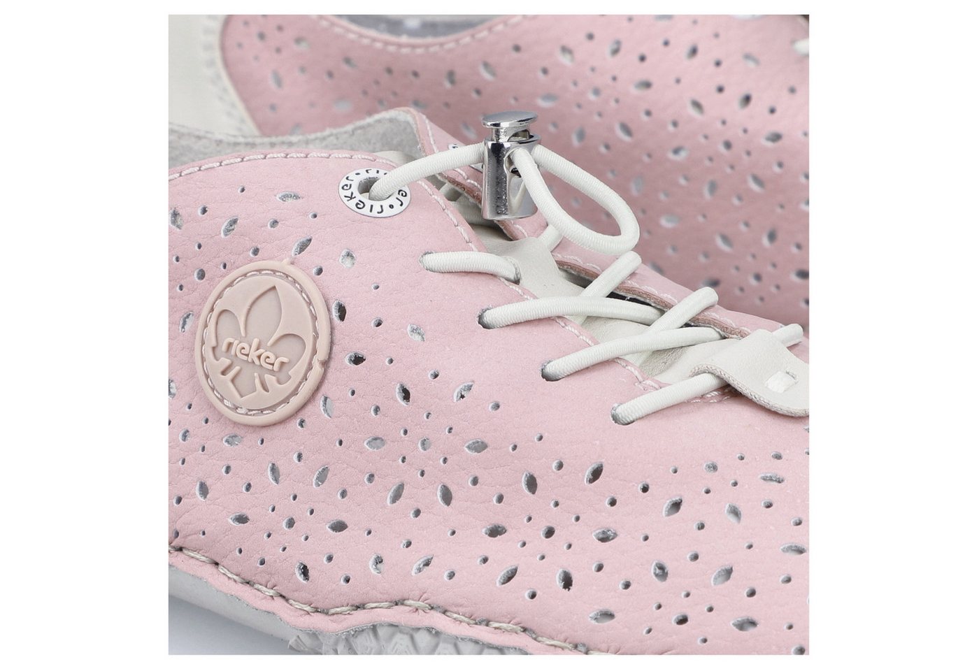 Rieker Slip-On Sneaker Schlupfschuh, Halbschuh, Freizeitschuh mit Schnellverschluss – Bild 3 von 5