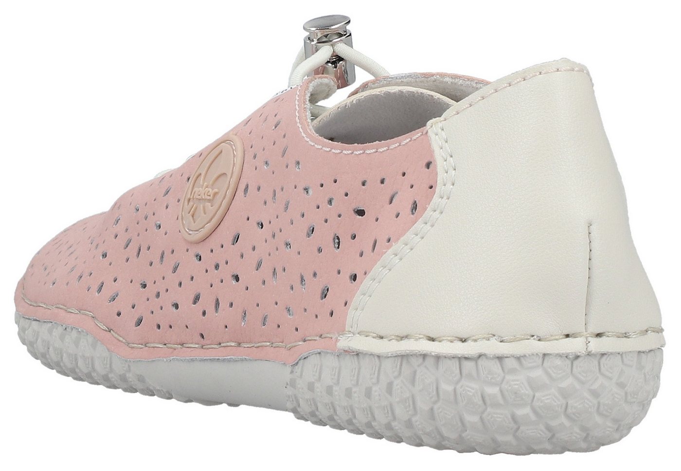Rieker Slip-On Sneaker Schlupfschuh, Halbschuh, Freizeitschuh mit Schnellverschluss – Bild 5 von 5