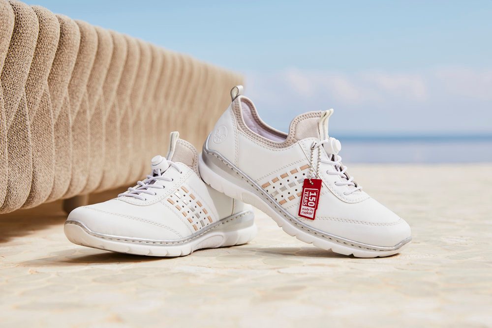 Rieker Slip-On Sneaker Slipper, Schlupfschuh, Freizeitschuh 150 Jahre RIEKER Jubiläumsartikel – Bild 3 von 5