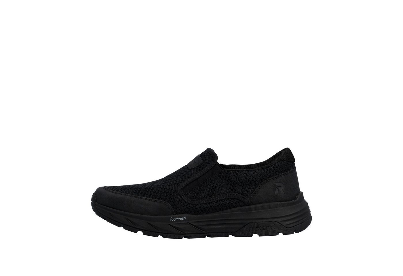 Rieker Slip-On Sneaker Slipper, Schlupfschuh, Halbschuh, Freizeitsneaker mit Gummizüge – Bild 5 von 5