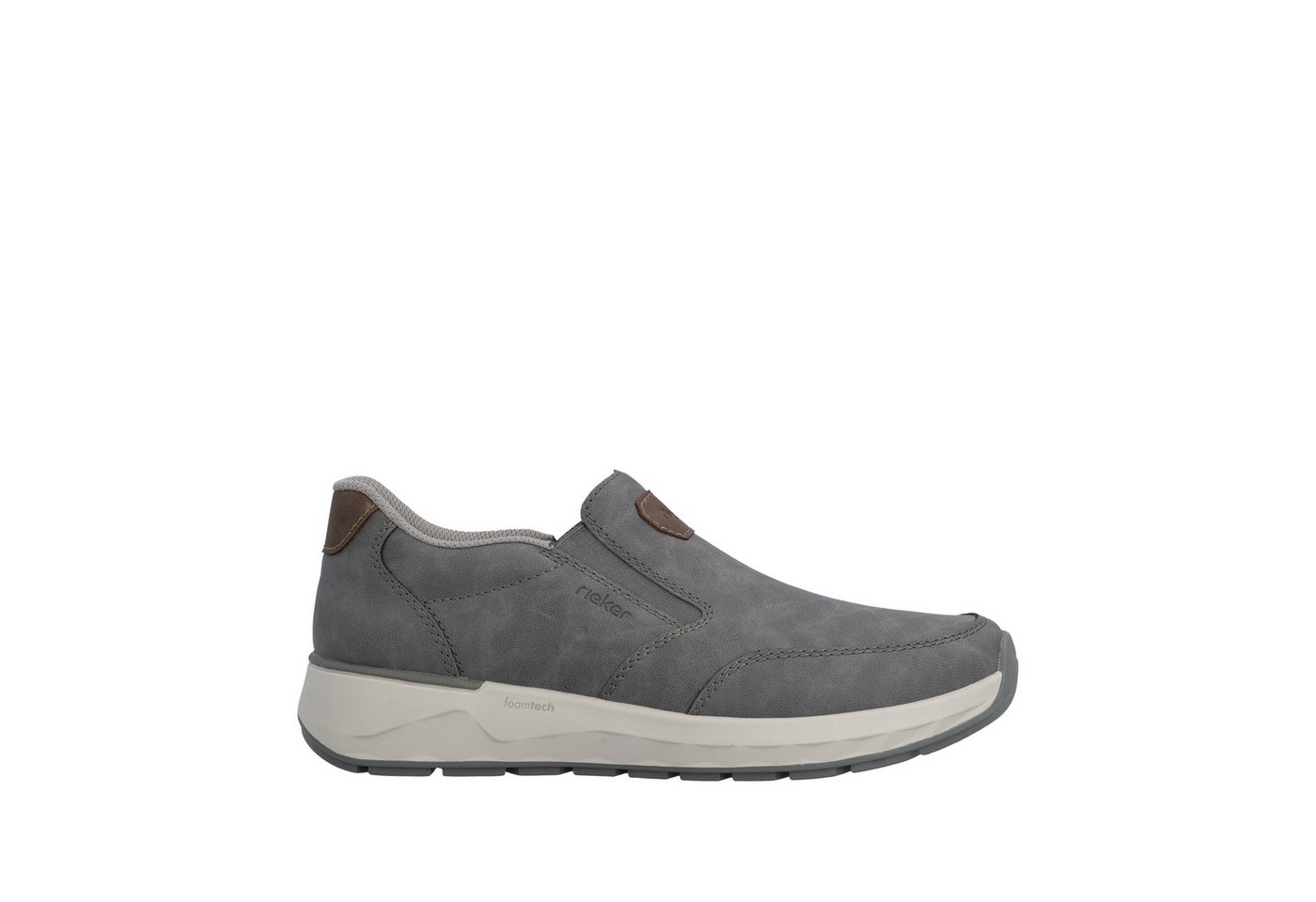 Rieker Slip-On Sneaker Slipper, Schlupfschuh, Freizeitsneaker, Halbschuh mit Stretcheinsätze – Bild 5 von 5
