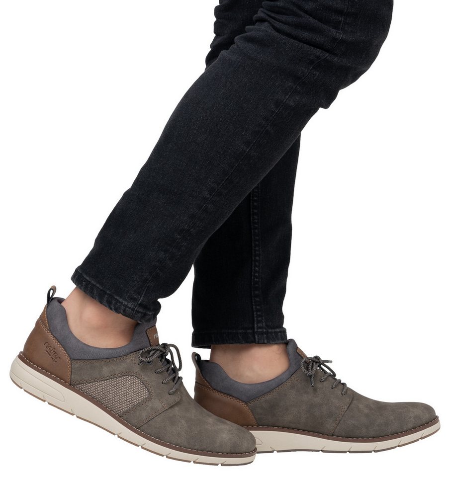 Rieker Slip-On Sneaker Slipper, Freizeitschuh, Halbschuh mit modischer Laufsohle – Bild 2 von 5
