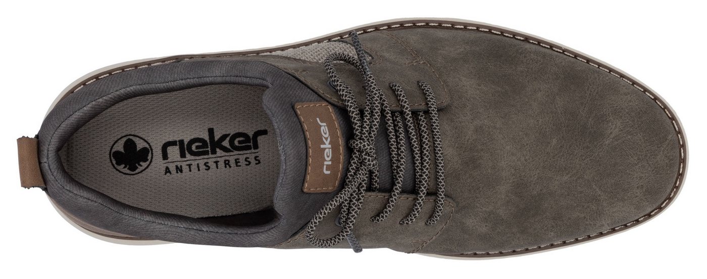 Rieker Slip-On Sneaker Slipper, Freizeitschuh, Halbschuh mit modischer Laufsohle – Bild 5 von 5