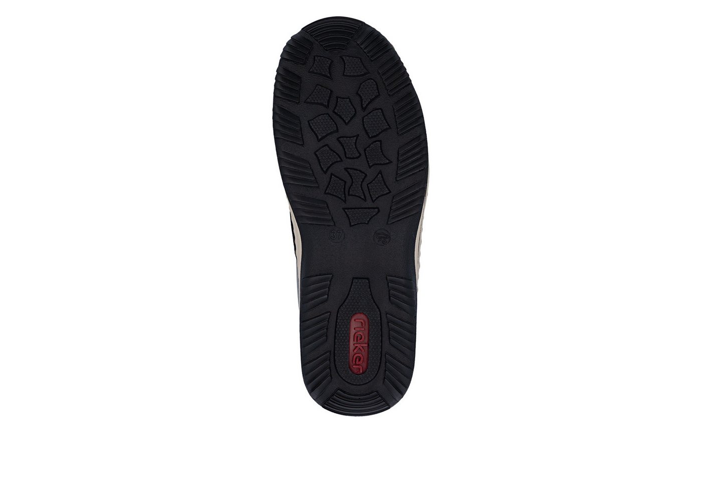 Rieker Slip-On Sneaker Slipper, Schlupfschuh, Freizeitsneaker mit Schnellverschluss – Bild 4 von 5