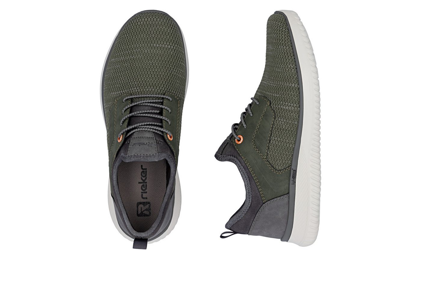 Rieker Slip-On Sneaker Slipper, Halbschuh, Freizeitschuh, Sneaker zum Schlupfen – Bild 4 von 5
