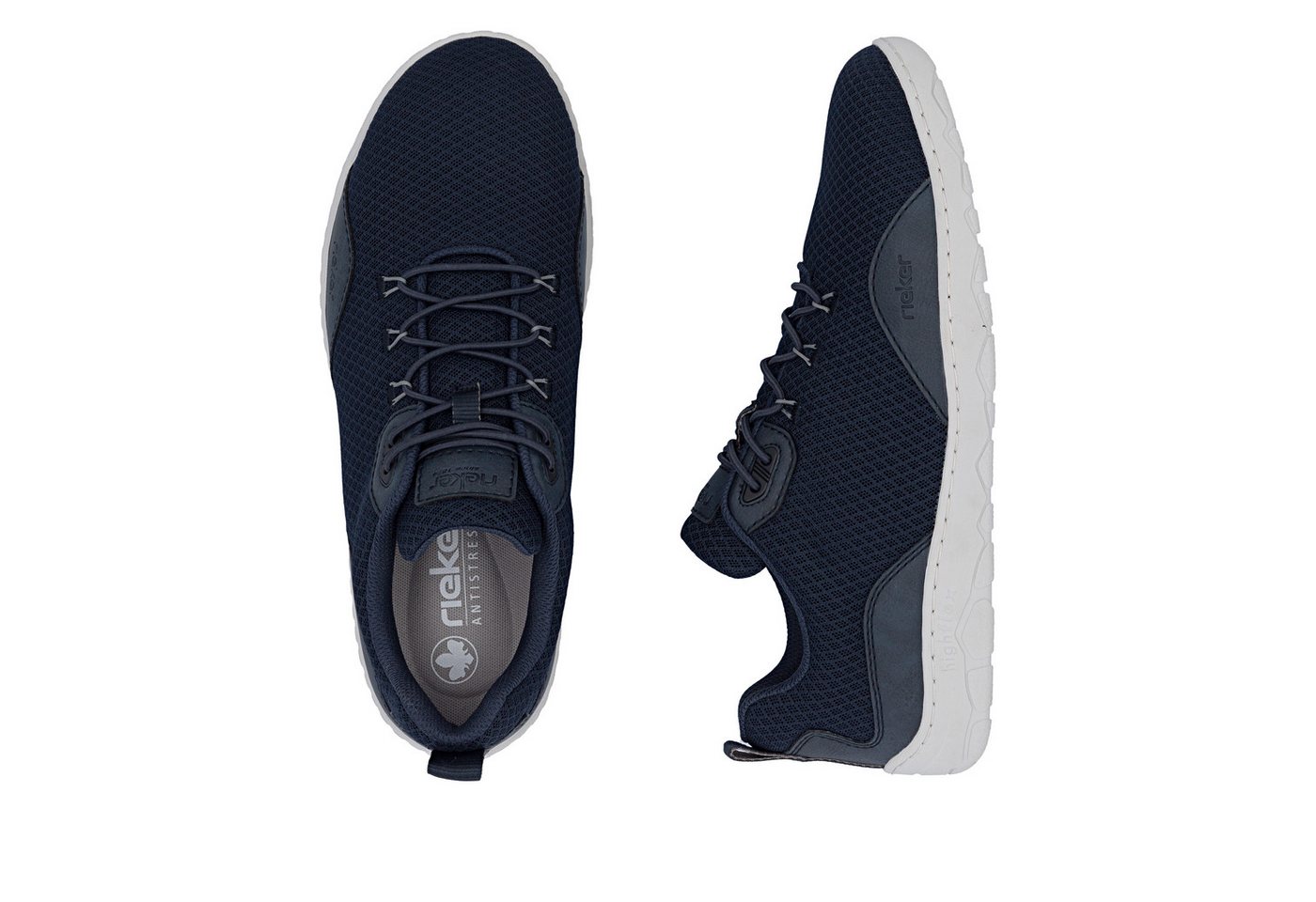 Rieker Slip-On Sneaker Slipper, Schlupfschuh, Freizeitsneaker mit Gummizug – Bild 5 von 5