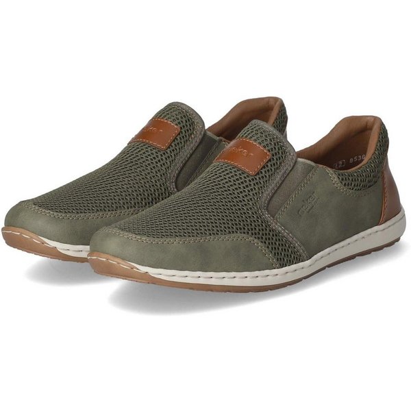 Rieker Rieker Slipper 08869-54 Herren Textil & Synthetik green Slipper