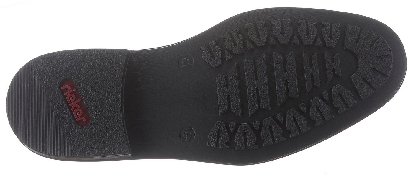 Rieker Slipper Anzugschuh, Business Schuh, Schlupfschuh mit stylischer Quernaht – Bild 3 von 5