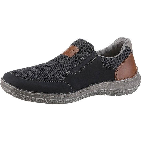 Rieker Slipper Halbschuh, Freizeitschuh, Schlupfschuh mit luftigem Mesh